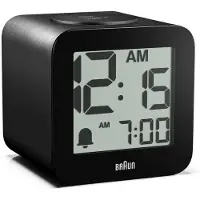 Braun BC25BP, Tisch, Quarzuhr, andere, Schwarz, LCD, Akku
