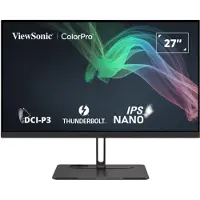 Viewsonic VP Series VP2776T-4K, 68,6 cm (27"), 3840 x 2160 Pixel, 4K Ultra HD, LED, 5 ms, Schwarz