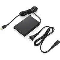Lenovo Flaches 135-W-Netzteil CE, Schwarz