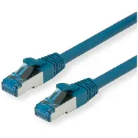 Value Patchkabel Cat.6A (Class EA) S/FTP (PiMF), LSOH, blau, 15 m