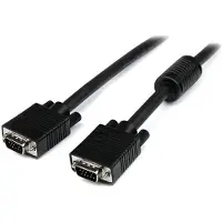 StarTech.com 2m Monitor-VGA-Video-Koaxialkabel für hohe Auflösung - HD15 auf HD15 Stecker/Stecker, 2 m, VGA (D-Sub), VGA (D-Sub), Männlich, Männlich, Schwarz