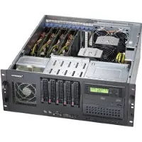 Supermicro 19" 4U Geh SC842XTQ-R606B