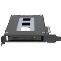 Icy Dock MB111VP-B, SSD-Gehäuse, 2.5", PCI Express 4.0, Schwarz