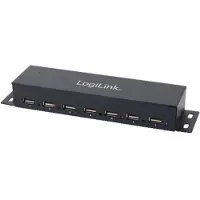 Logilink UA0148, USB 2.0, Grau, Metall