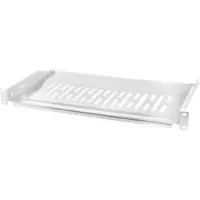 Logilink SF1C35G, Regalboden, Stahl, Weiß