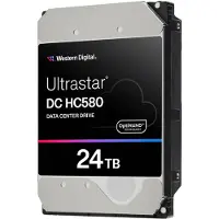 Western Digital WD Ultrastar DC HC580 WUH722424AL5204 - Festplatte - Rechenzentrum - 24 TB - intern - 3.5" (8.9 cm)