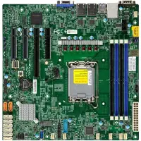 Supermicro X13SCL-F-B Bulk, Intel, LGA 1700, Intel PentiumG, Intel Xeon, DDR5-SDRAM, 128 GB, DIMM