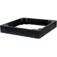 Roline Sockel für Netzwerkschrank, 600x600 BxT, schwarz