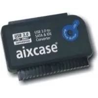 Aixcase USB 3.0-to-SATA&/IDE-Konverter OTB, mit Netzteil