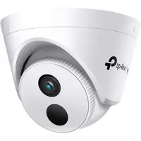 TP-LINK VIGI 4MP IR Turret Netzwerkkamera, 2,8mm Linse, IP-Sicherheitskamera, Drinnen, Kabelgebunden, Zimmerdecke, Weiß, Turret