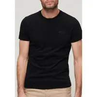 Superdry Rundhalsshirt "Vintage Logo Emb Te" schmale Passform, aus Baumwolle und Single Jersey, mit Stickerei