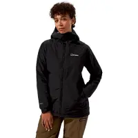 Berghaus Isolierte wasserdichte Deluge Pro 3.0 Jacket, Damen Jacke, 20 (46), BLACK/BLACK,
