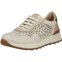 Pikolinos für Damen. W1M-6629C1 Arrecife Turnschuhe aus weißem Leder (37), 3 bis 5 cm, Keine, Lässig
