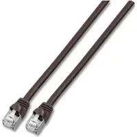 EXC Hersteller: RJ45 Patchkabel S/FTP, Cat.6, PVC, kurze Tülle, UL, 6m, schwarz Das UL ap