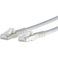 BTR NETCOM Cat6A, 7m, 7 m, Cat6a, RJ-45, RJ-45, Weiß