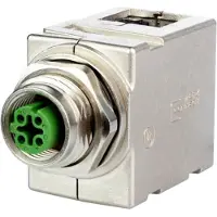 METZ CONNECT MWN911A115, RJ45, Metallisch, Gerade, 21,6 mm, 29 mm, 1 Stück(e)