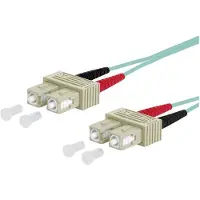 METZ CONNECT OpDAT Patchkabel, SC-D/SC-D OM3, 1 m