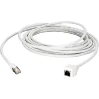 EFB Elektronik RJ45 Patchkabelverlängerung Cat.6A S/FTP AWG26 weiss 10m