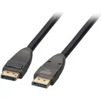 EFB Elektronik DisplayPort 1.2 Anschlusskabel, 4K60HZ Stecker-Stecker, ZDG-Premiumstecker, 10m, schwarz
