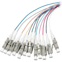 EFB Elektronik Faserpigtail LC 9/125µ OS2, 12-farbiger Satz, 2m Hersteller: (O0481.2)