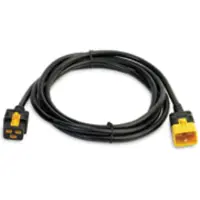 APC Netzkabel Schwarz 3m C19-Kupplung C20-Kupplung Schwarz