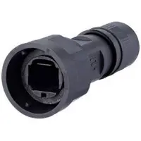 METZ CONNECT E-DAT Industry IP67 V1 metal plug housing