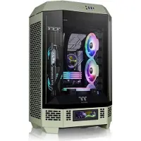 Thermaltake 300 Matcha Green, Micro Tower, PC, Grün, micro ATX, Mini-ATX, SPCC, Heimbüro