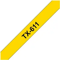 Brother TX-611, TX, China, 5 Jahr(e), 6 mm, 15,4 m, 28 mm