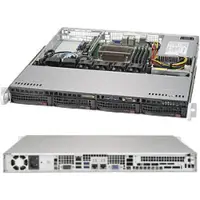 Supermicro SuperChassis 813MFTQC-350CB2, Rack, Server, Schwarz, 1U, HDD, Netzwerk, Leistung, System, BSMI, CCC, CE/EMC, FCC B, TUV/CB