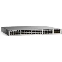 Cisco Catalyst C9300-48UXM-E, Managed, L2/L3, 10G Ethernet (100/1000/10000), Power over Ethernet (PoE), Rack-Einbau, 1U