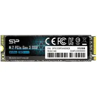 Silicon Power P34A60 M.2 512 GB PCI Express SLC NVMe