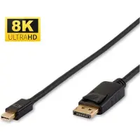 Microconnect DP-MMG-050MBV1.4, 0,5 m, DisplayPort, Mini DisplayPort, Stecker, Stecker, 7680 x 4320 Pixel