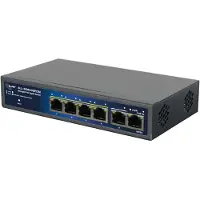 ALLNET Switch smart managed 6 Port Gigabit 95W 4x PoE 1x Gi 6