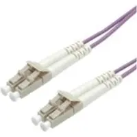 Roline LWL-Kabel 50/125µm OM4, LC/LC, violett, 10 m
