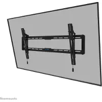 NeoMounts LEVEL-550 WL35-550BL18 Tiltable TV mount wall - 43-86" - max 60 kg - VESA 100x100-800x400 - d 3,3 cm - Easy Install-model - black