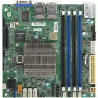 Supermicro A2SDI-4C-HLN4F, Intel, Intel Atom, DDR4-SDRAM, 256 GB, DIMM, 1.2 V