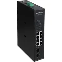 Edimax IGS-1210P, Unmanaged, Gigabit Ethernet (10/100/1000), Power over Ethernet (PoE), Wandmontage