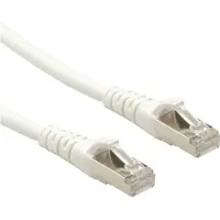 Roline Patchkabel Cat.6A S/FTP (PiMF), Component Level, LSOH, weiß, 5 m