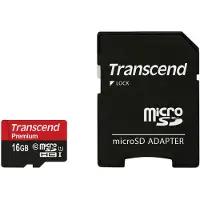 Transcend microSDHC 16GB Class 10