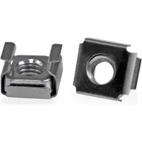 StarTech.com M6 Käfigmuttern - 100er Pack, Käfigmutter, Stahl, Edelstahl, M6, CE, TAA, REACH, 13 mm