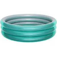 Bestway Kinderpool Rund Big Metallic Blau (201 x 201 x 53 cm)