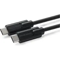 Microconnect USB3.1CC1, 1 m, USB C, USB C, USB 3.2 Gen 2 (3.1 Gen 2), Schwarz