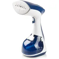 Domo DO7057S, Tragbare Dampfbürste, 0,22 l, 0,42 min, Blau, Weiß, 40 g/min, Keramik