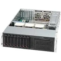 Supermicro SC835 TQC-R1K03B - Rack-Montage - 3U - Erweitertes ATX - SATA/SAS - Hot-Swap - Schwarz