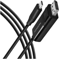 Axagon Rvc-dpc Displayport-auf-usb-c-kabel