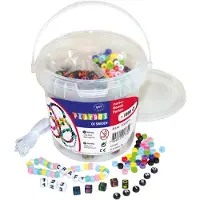 Playbox Buchstabenperlen Im Eimer 1000 St