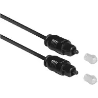 ACT 1.2 meters SPDIF TOSlink audio connection cable male - male, Zip Bag