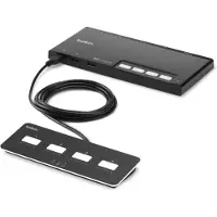 Belkin Modular Secure - KVM-Switch - 4 x KVM port(s) - 1 lokaler Benutzer - Desktop - TAA-konform