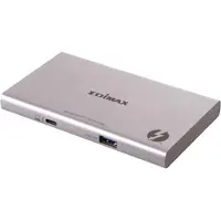 Edimax TD-405BP, Kabelgebunden, Thunderbolt 4, 60 W, 40 Gbit/s, 7680 x 4320 Pixel, Aluminium