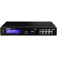 Qnap QuCPE-3032-C3558R-8G Intel Atom C3558R 8x2.5GbE RJ45 ports and 2x10GbE SFP+ ports 2xM.2 2280 NV